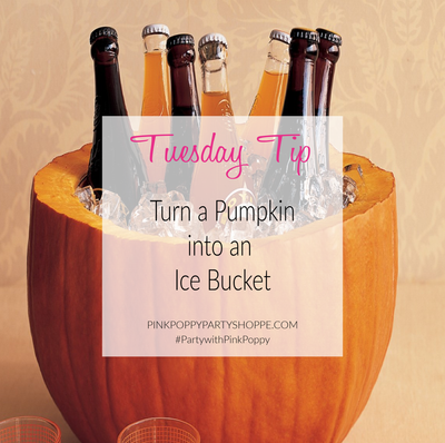 {Party Tip} Pumpkin Ice Bucket