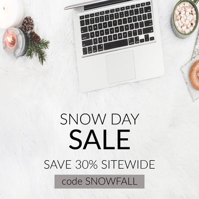 Snow Day Sale: Save 30% Today!