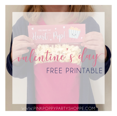 💕Free Printable Valentine's Day Classroom Treat Bag Topper 💕