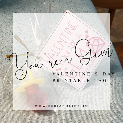💍 You're a Gem Valentine's Day Tags 💍