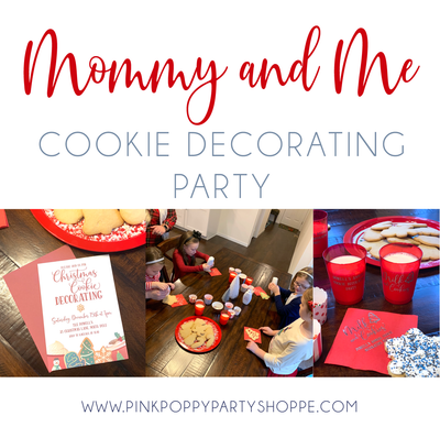 A Mommy and Me Cookie Decorating Party