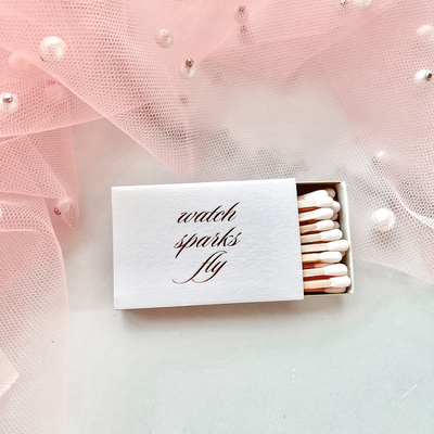 Wedding Matchbook Favors