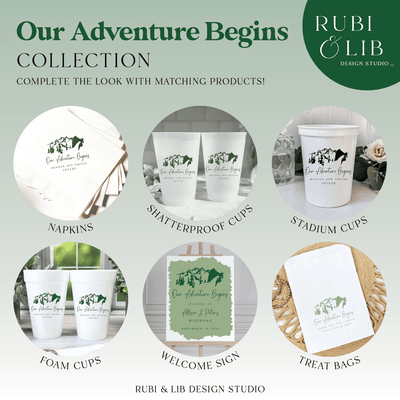 Our Adventure Begins Wedding Collection