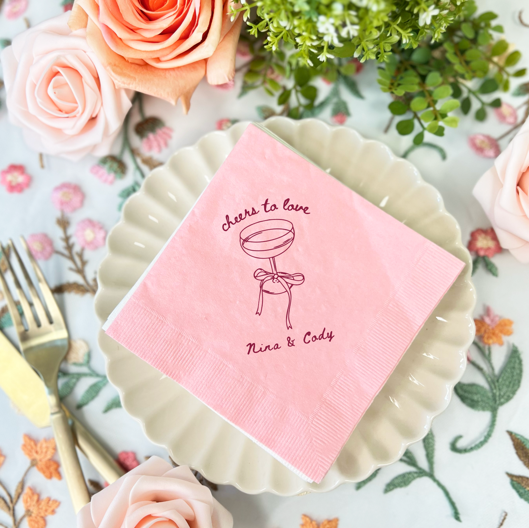 Bridal Shower Napkins