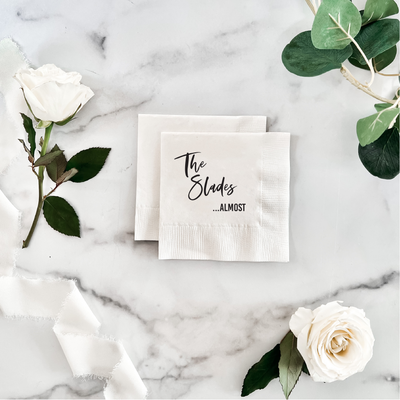 Pre-Wedding Napkins