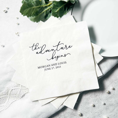 The Adventure Begins Script Wedding Collection