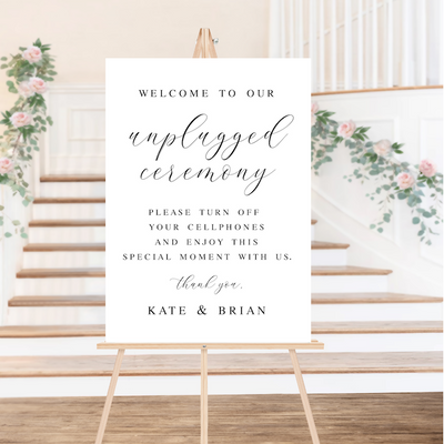 Wedding Ceremony Signs