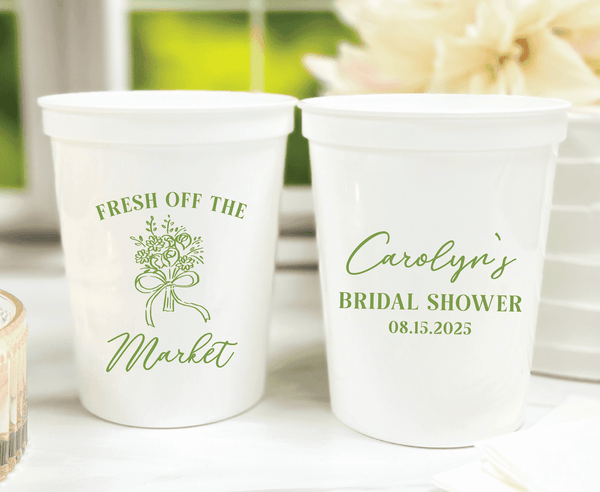 Fresh Off The Market Bridal Shower Collection