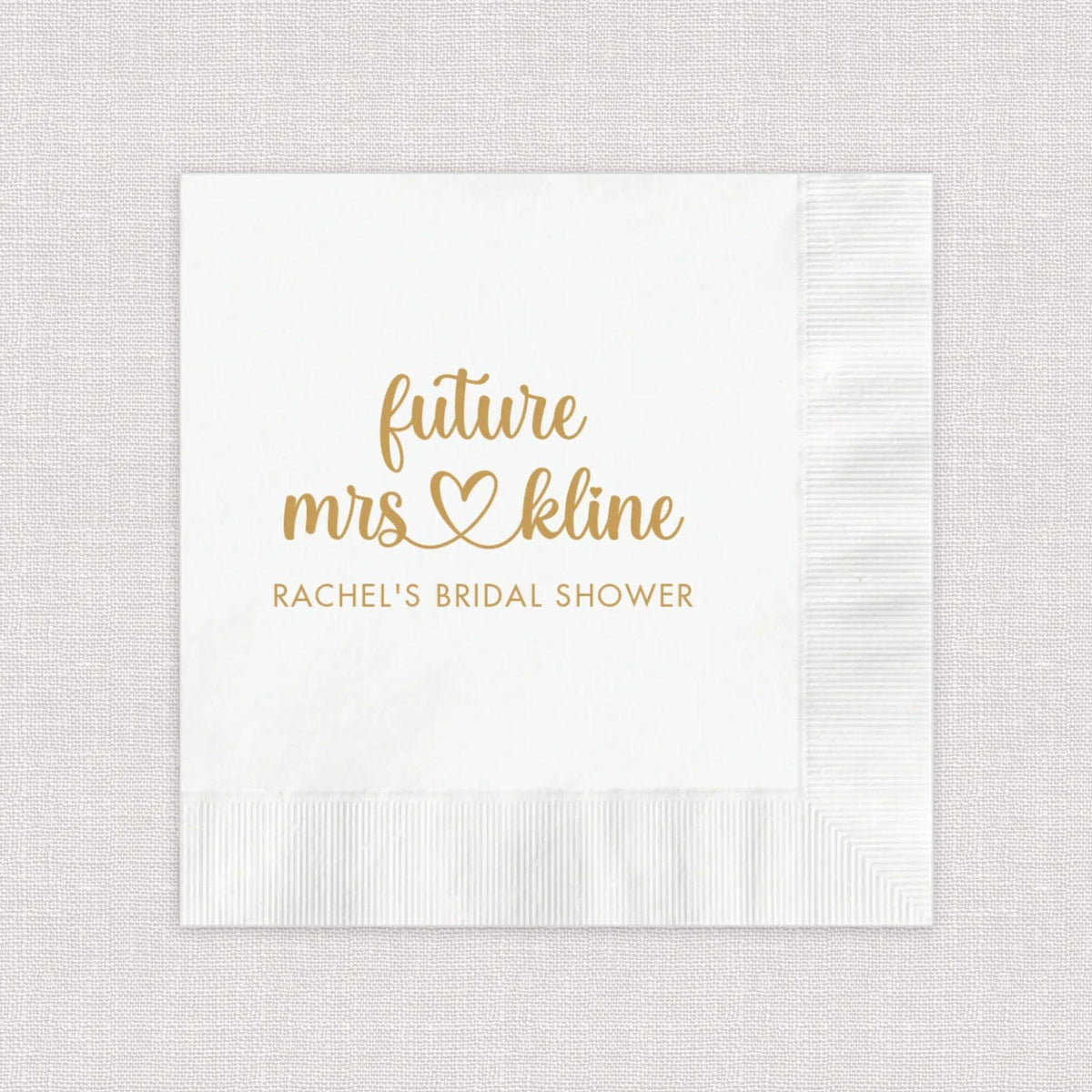 Future Mrs Bridal Shower Napkins