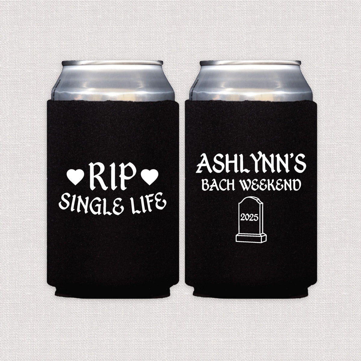 RIP Single Life Bachelorette Can Coolers