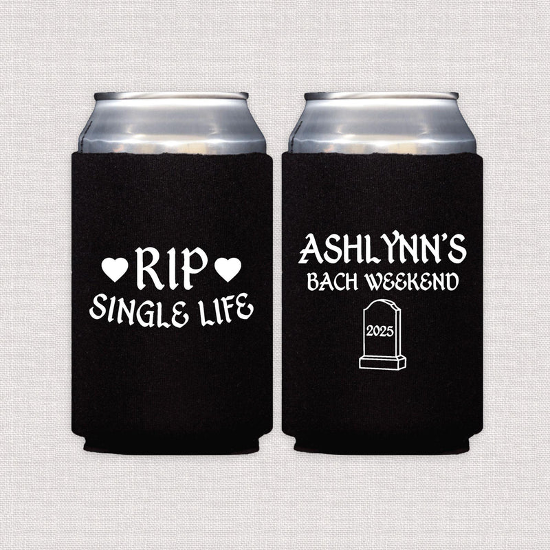RIP Single Life Bachelorette Can Coolers