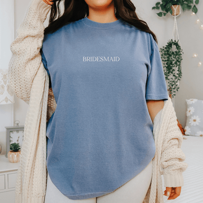 Bridal Party Embroidered T-Shirt