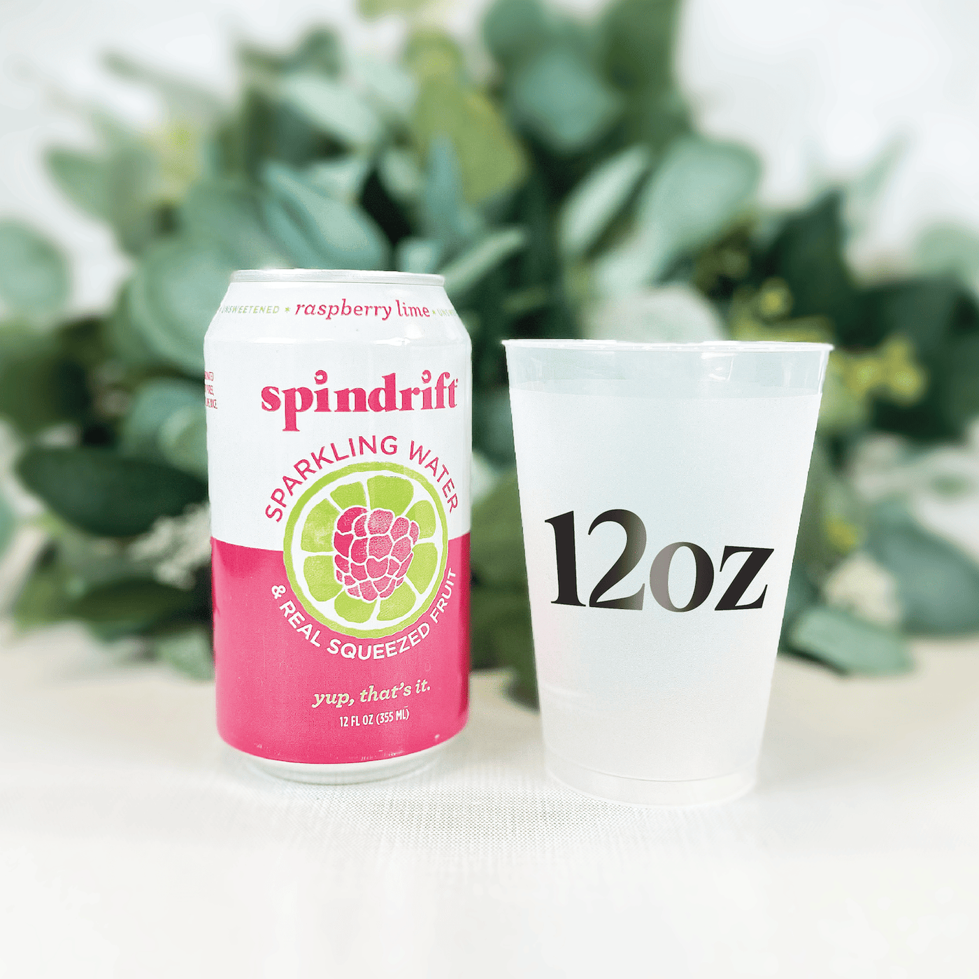 12oz Custom Frosted Shatterproof Cups