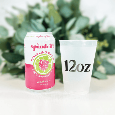 12oz Custom Frosted Shatterproof Cups