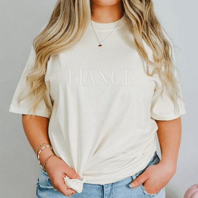 Fiance Puff Print T-Shirt