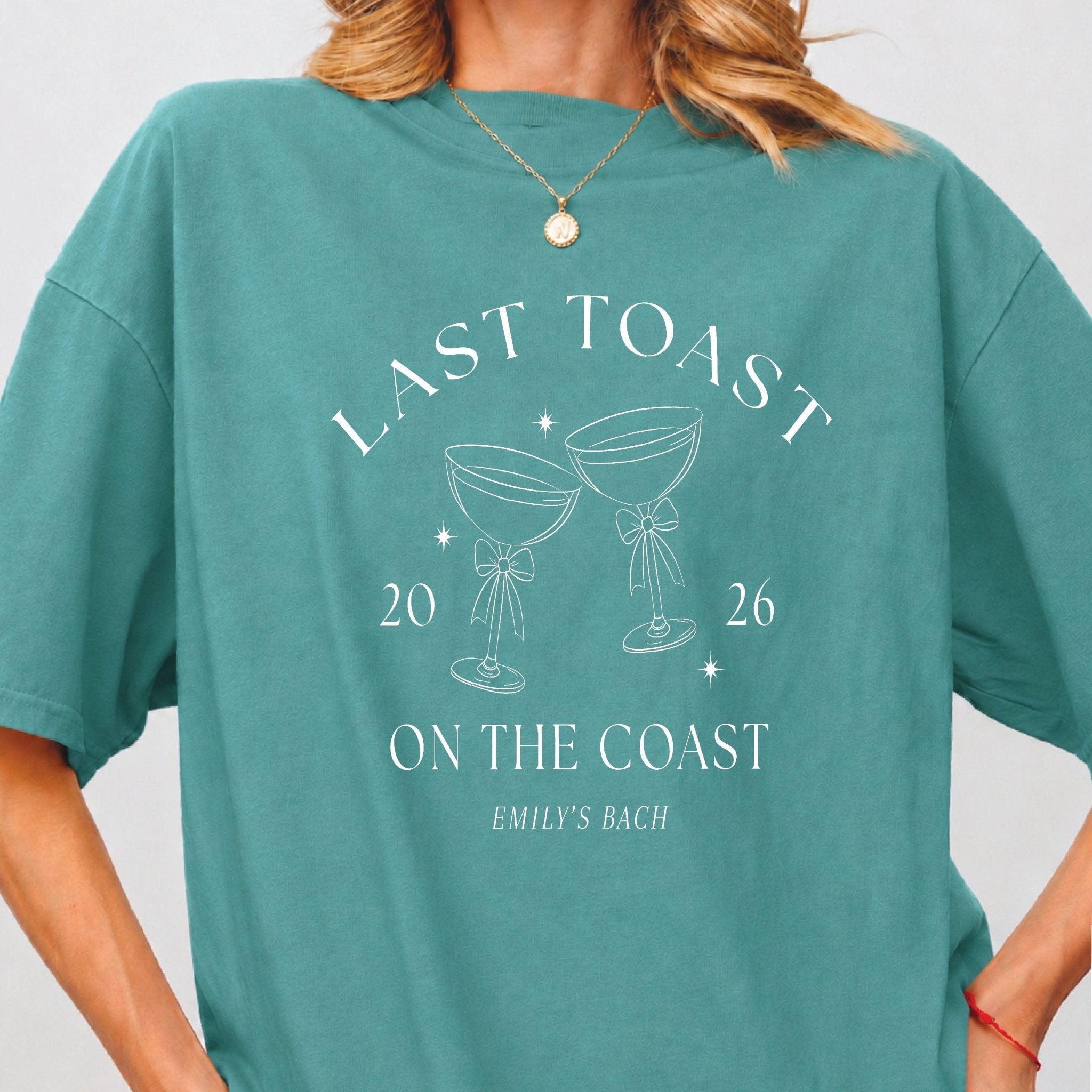 Last Toast on the Coast Bachelorette T-Shirt