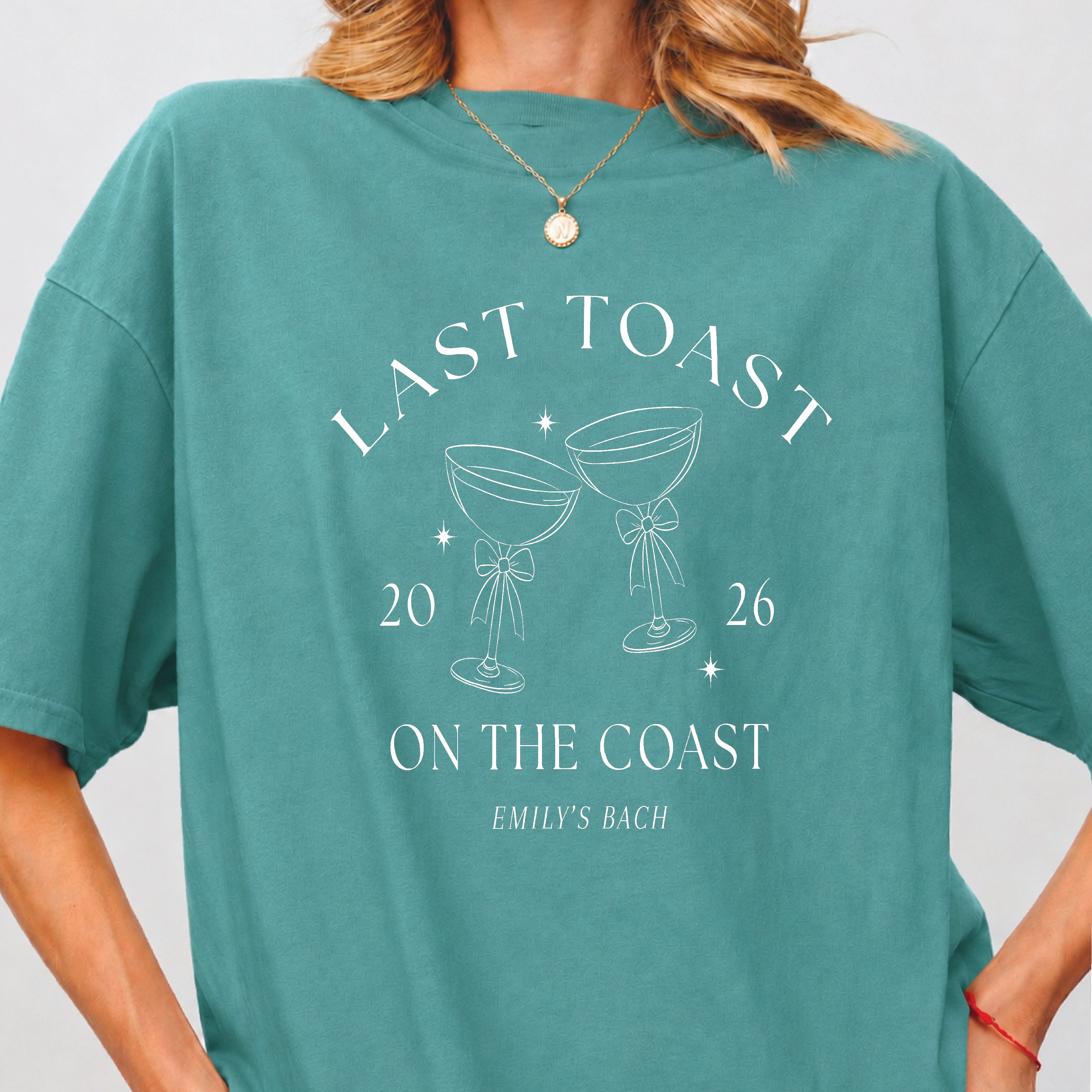Last Toast on the Coast Bachelorette T-Shirt