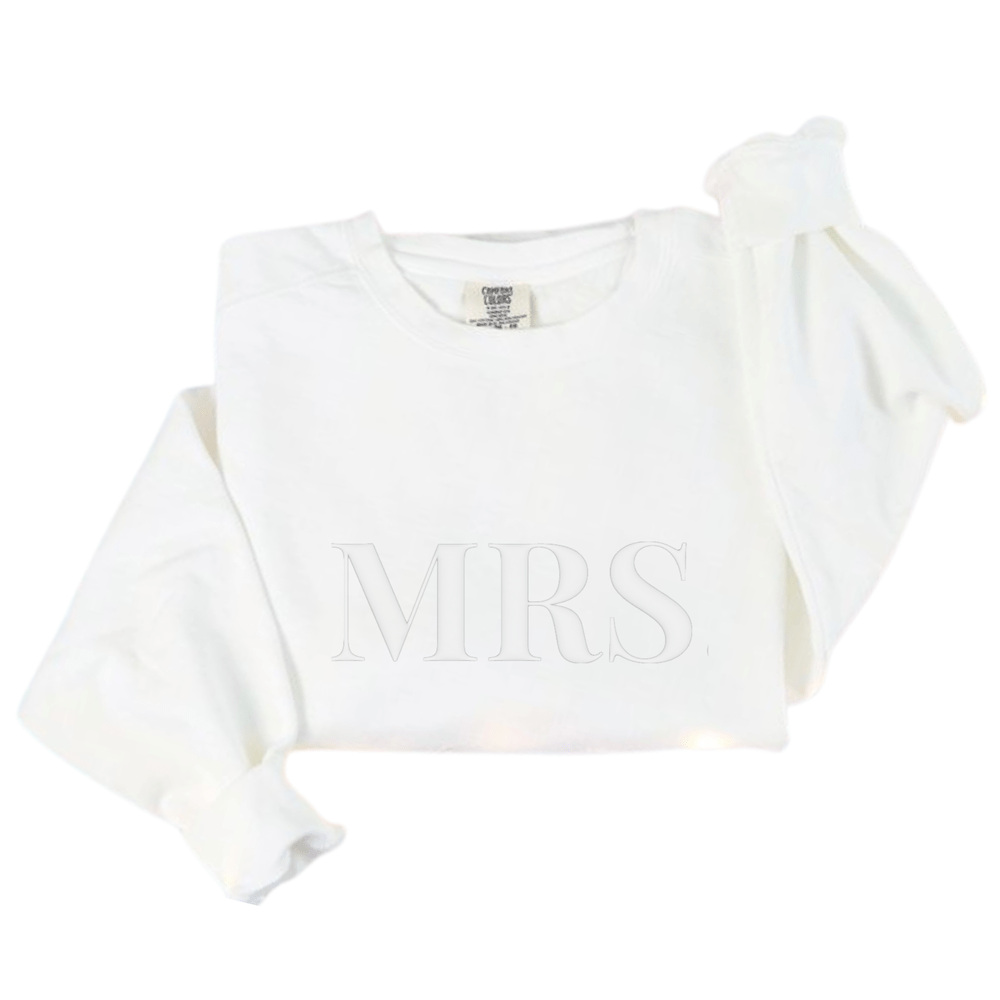 MRS. Puff Comfort Colors Sweatshirt