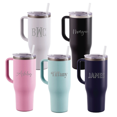 Personalized 40oz Tumbler - Barn Street Designs