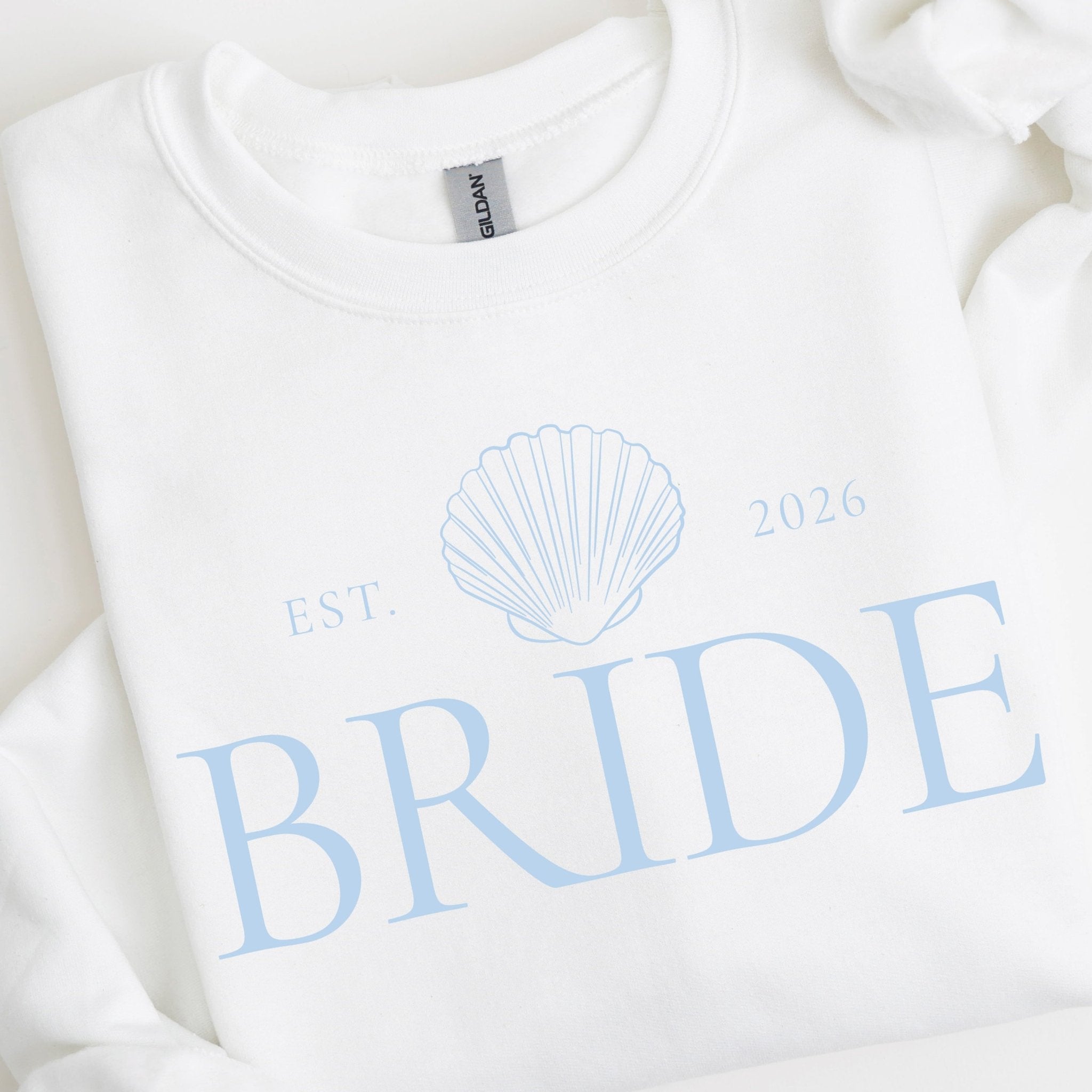 Bride EST Year Sweatshirt | Custom Bridal Crewneck