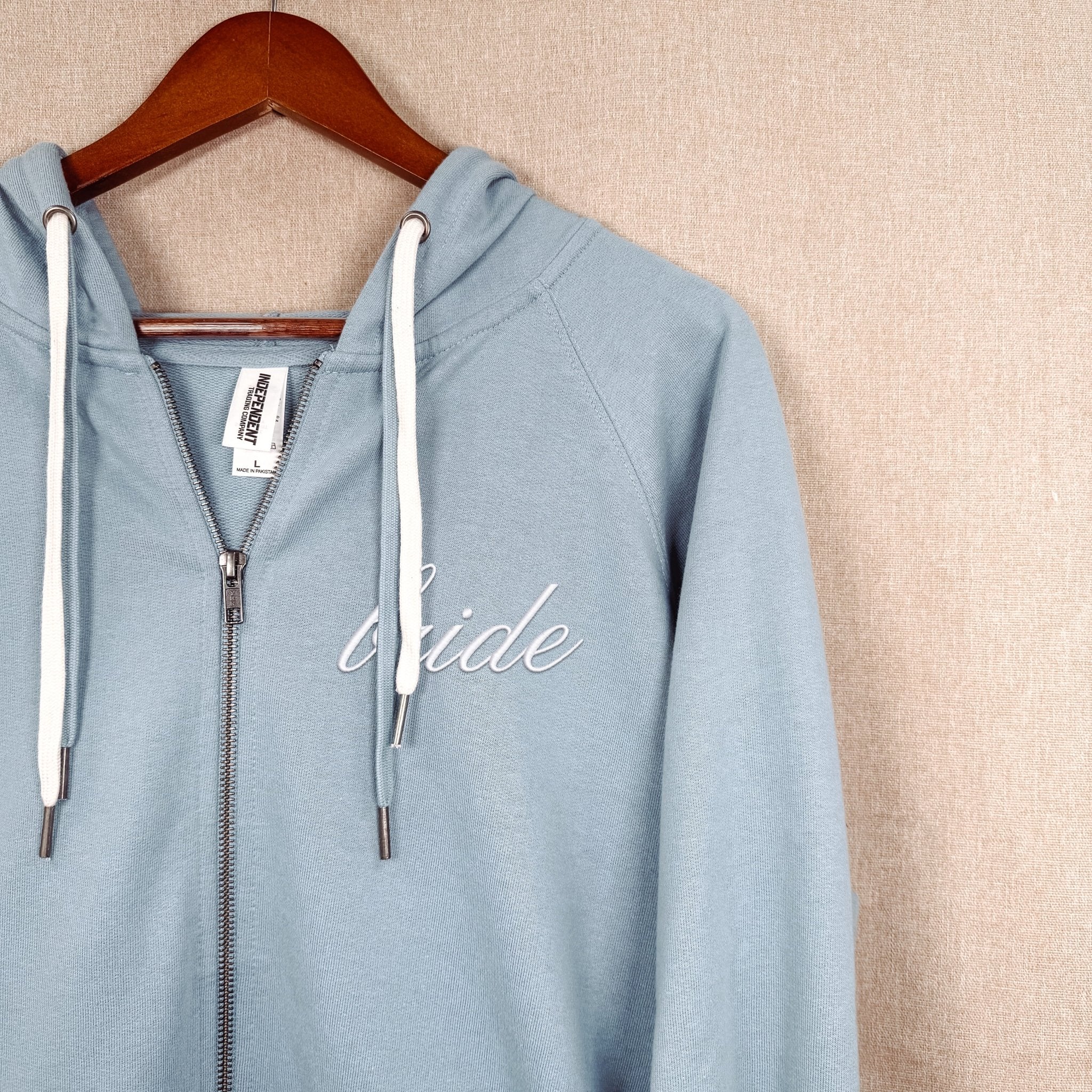 Personalized Embroidered Bridal Party Getting Ready Wear