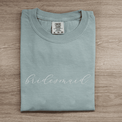 Personalized Bridal Party T-shirt