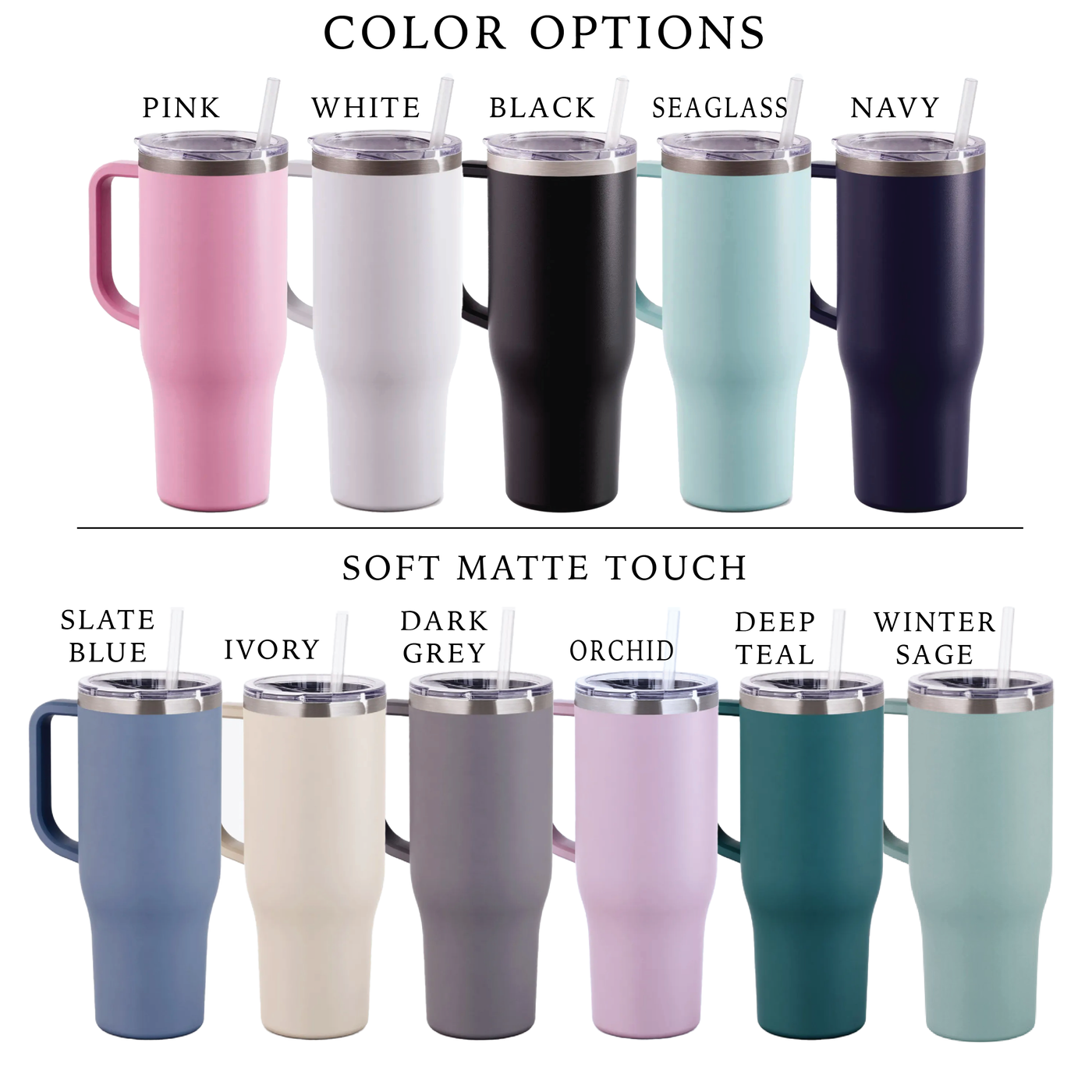 Personalized 40oz Tumbler - Barn Street Designs