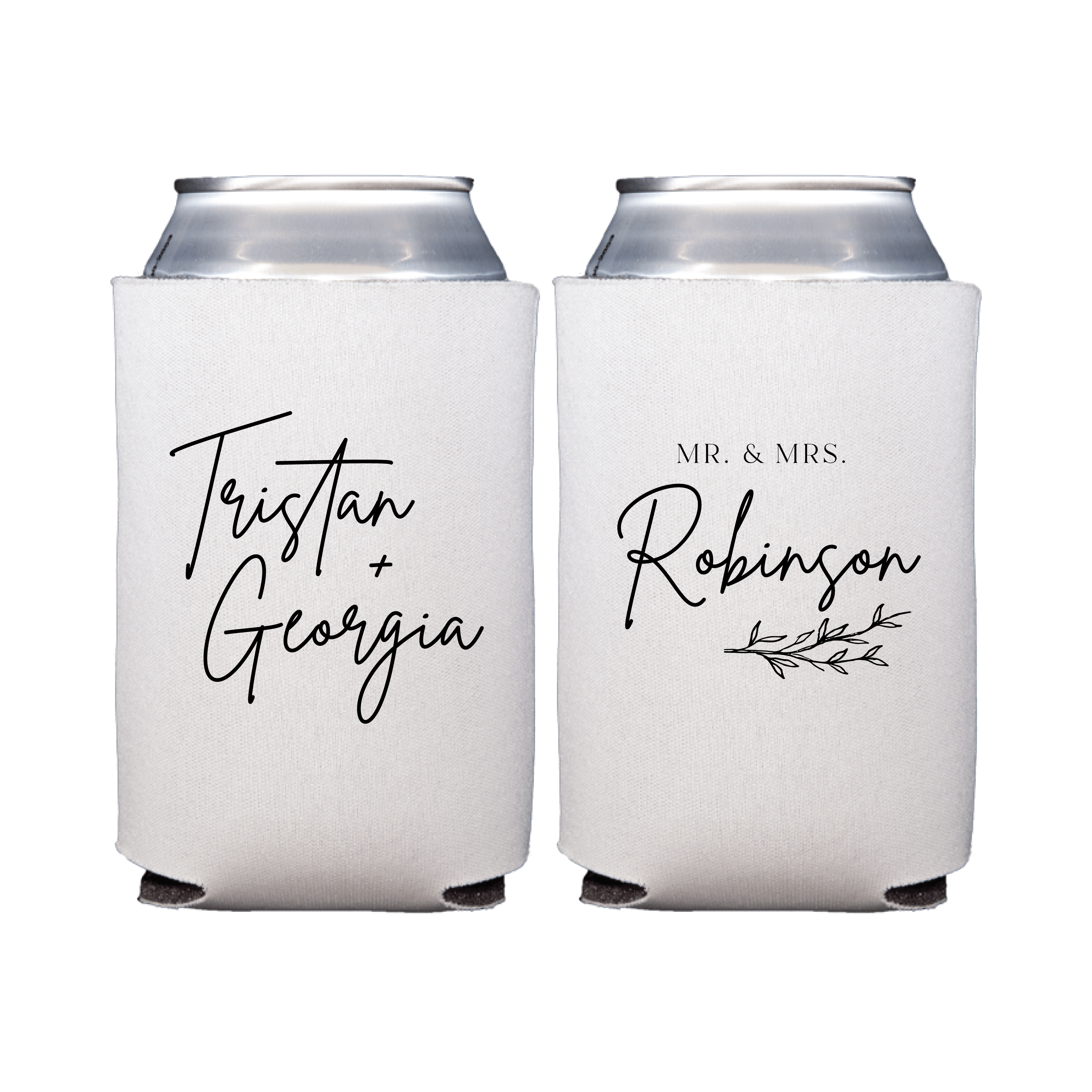 Custom Can Coolers for Wedding Party Favors - Can Cooler