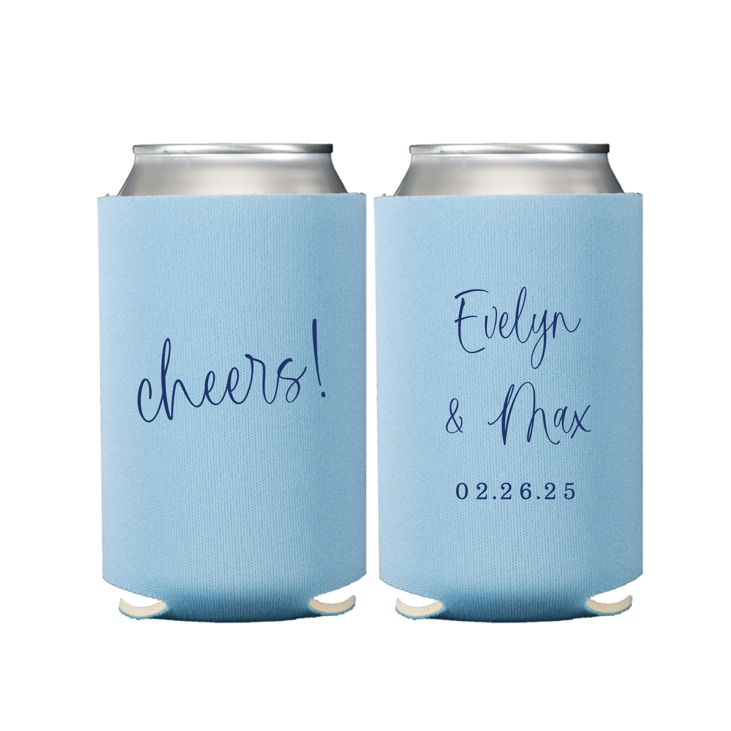 Custom Wedding Favors: Can Coolers for Guests - Can Cooler