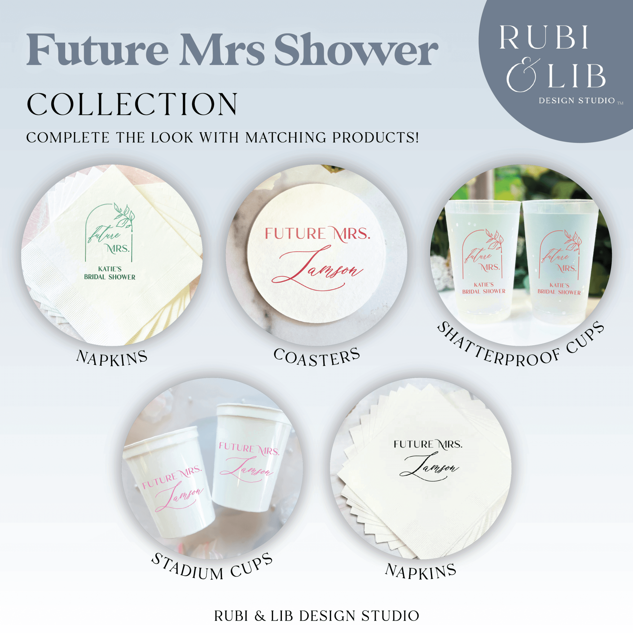 Floral Arch Future Mrs Bridal Shower Can Coolers - Can Cooler