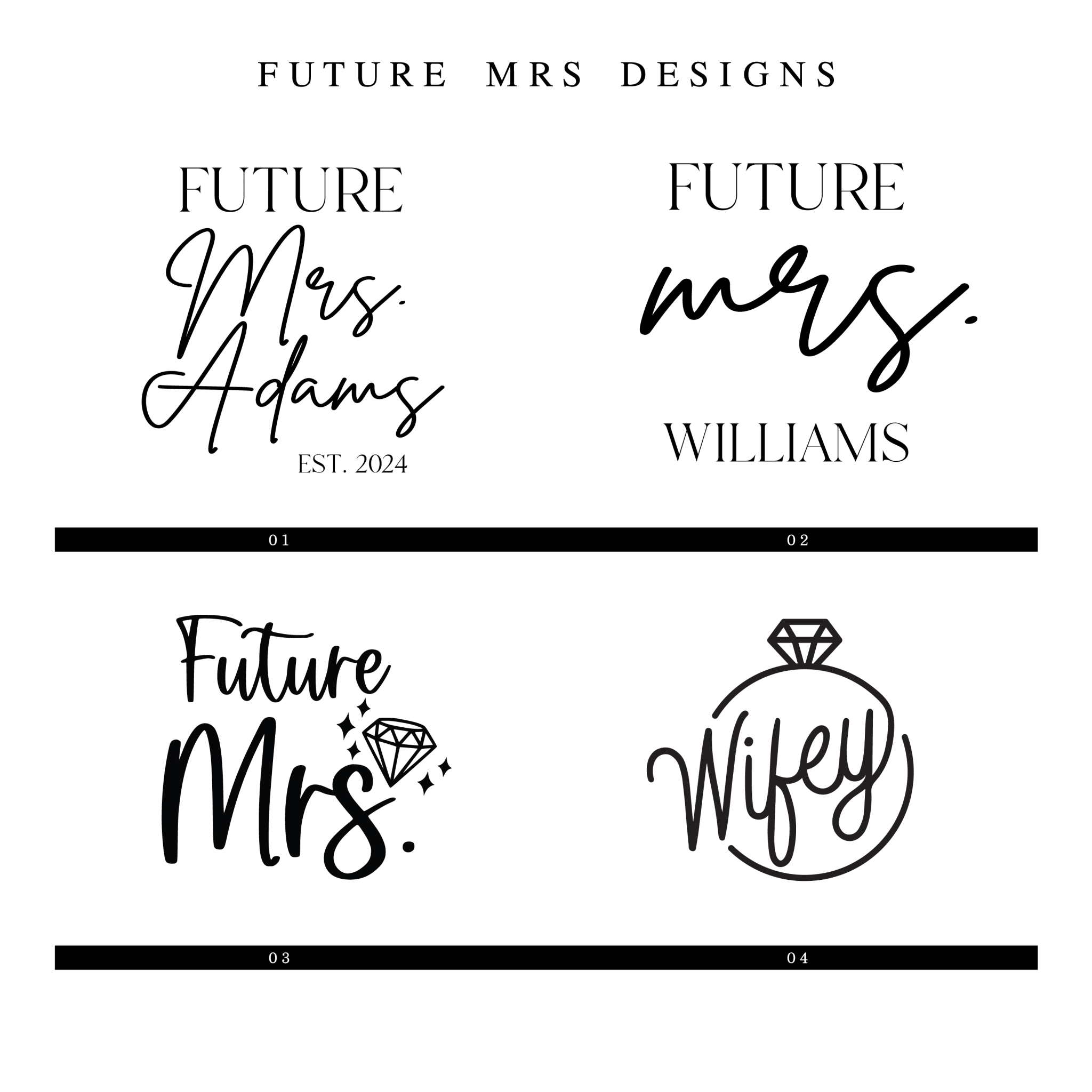 Future Mrs 40oz Tumbler Gift - Laser Engraved Travel Cup