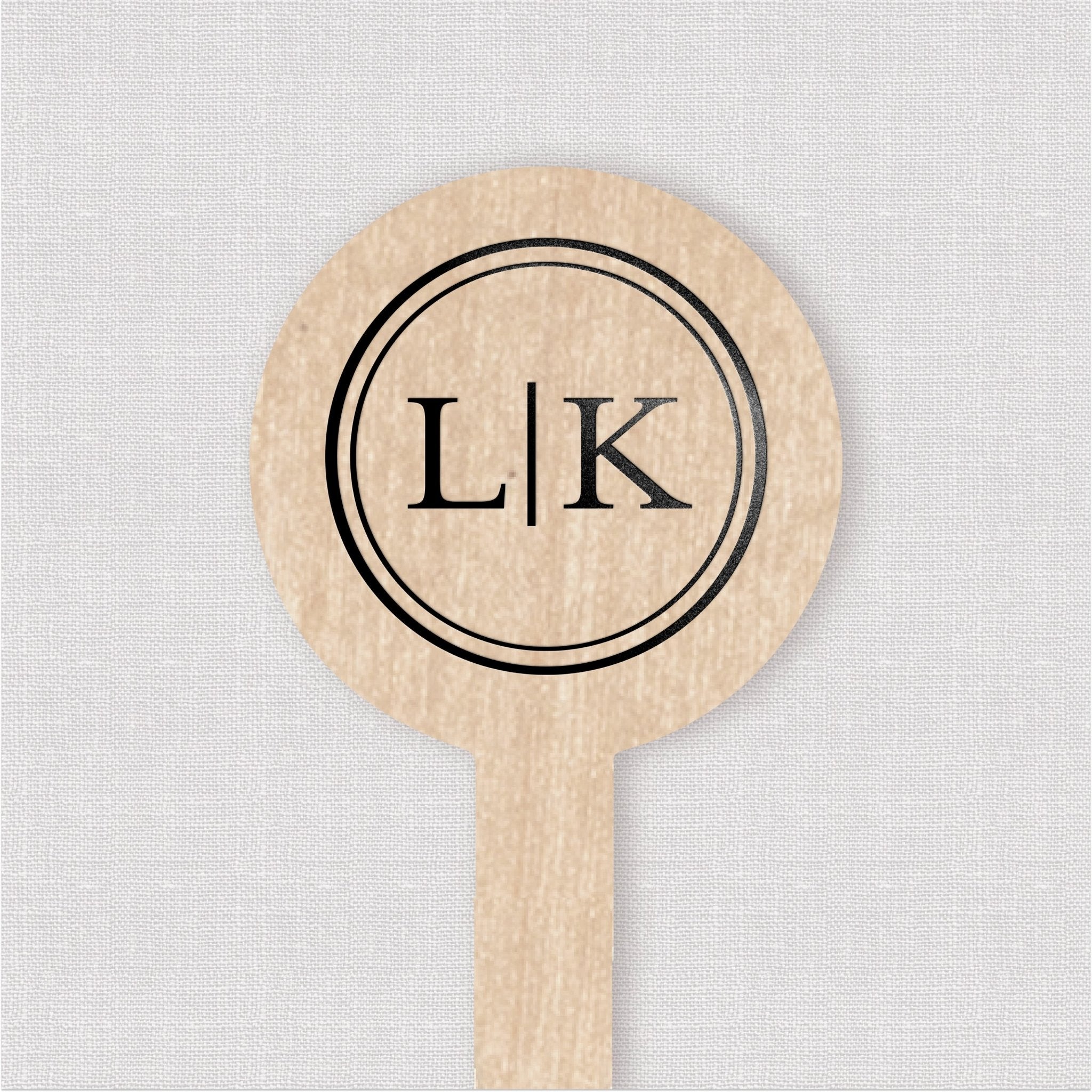 Initials Drink Stir Stick
