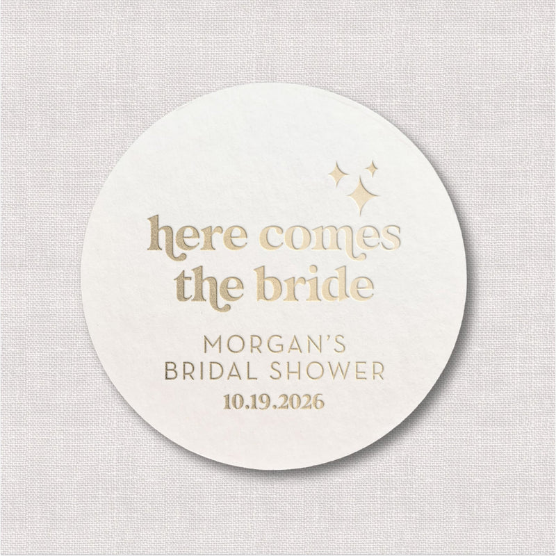 Here Comes The Bride Coasters