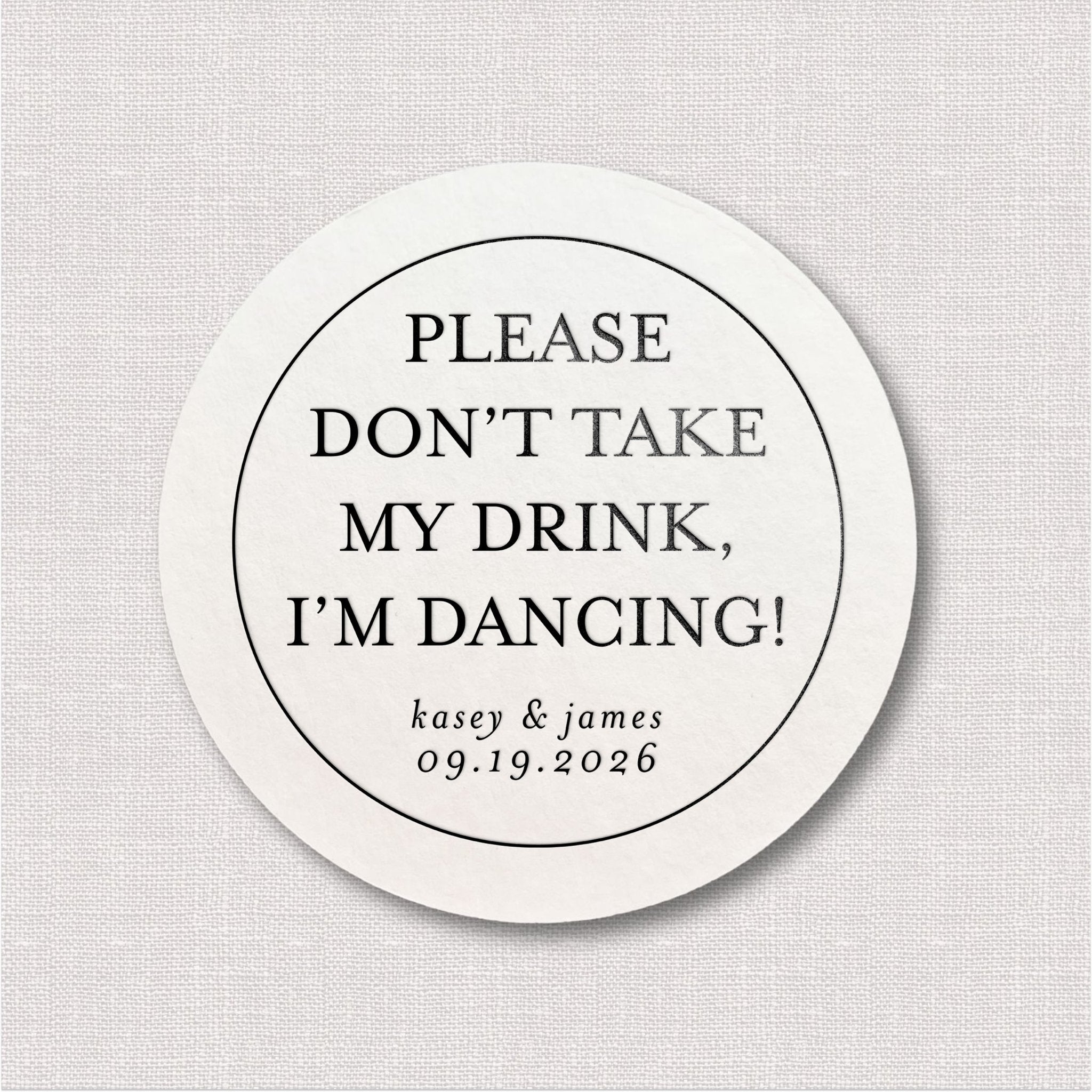 Wedding Personalized Coasters