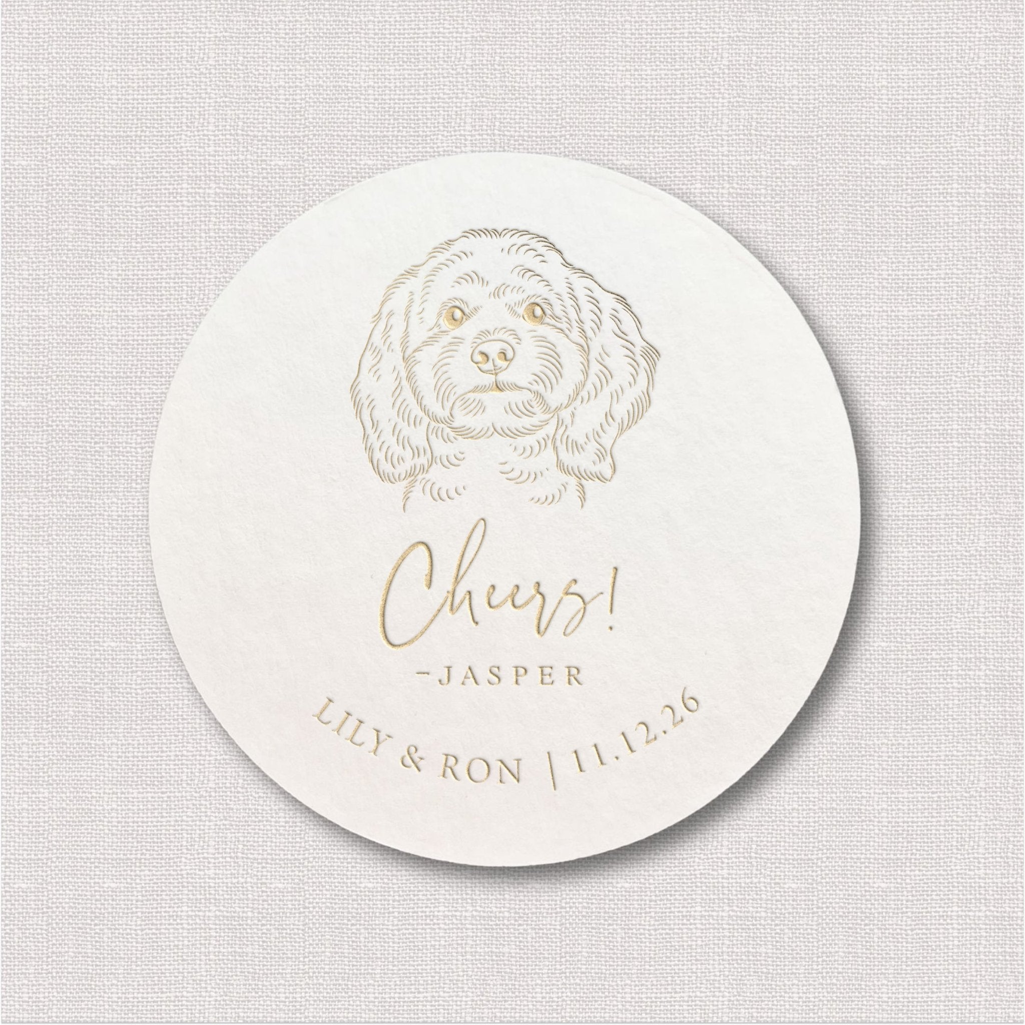 Custom Illustrated Pet Coasters