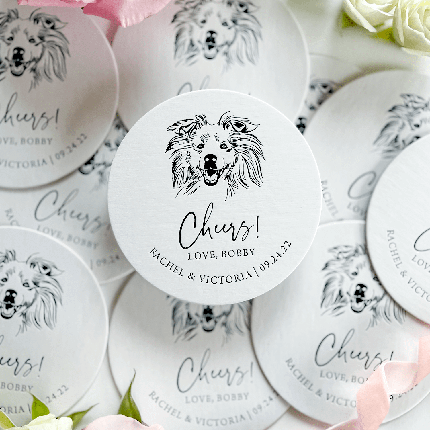 Custom Illustrated Pet Coasters