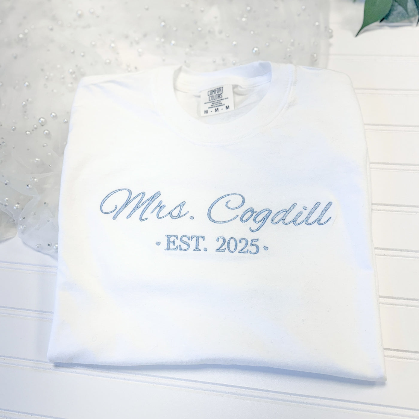 Personalized Bride T-Shirt - February Bride Club Tee Design