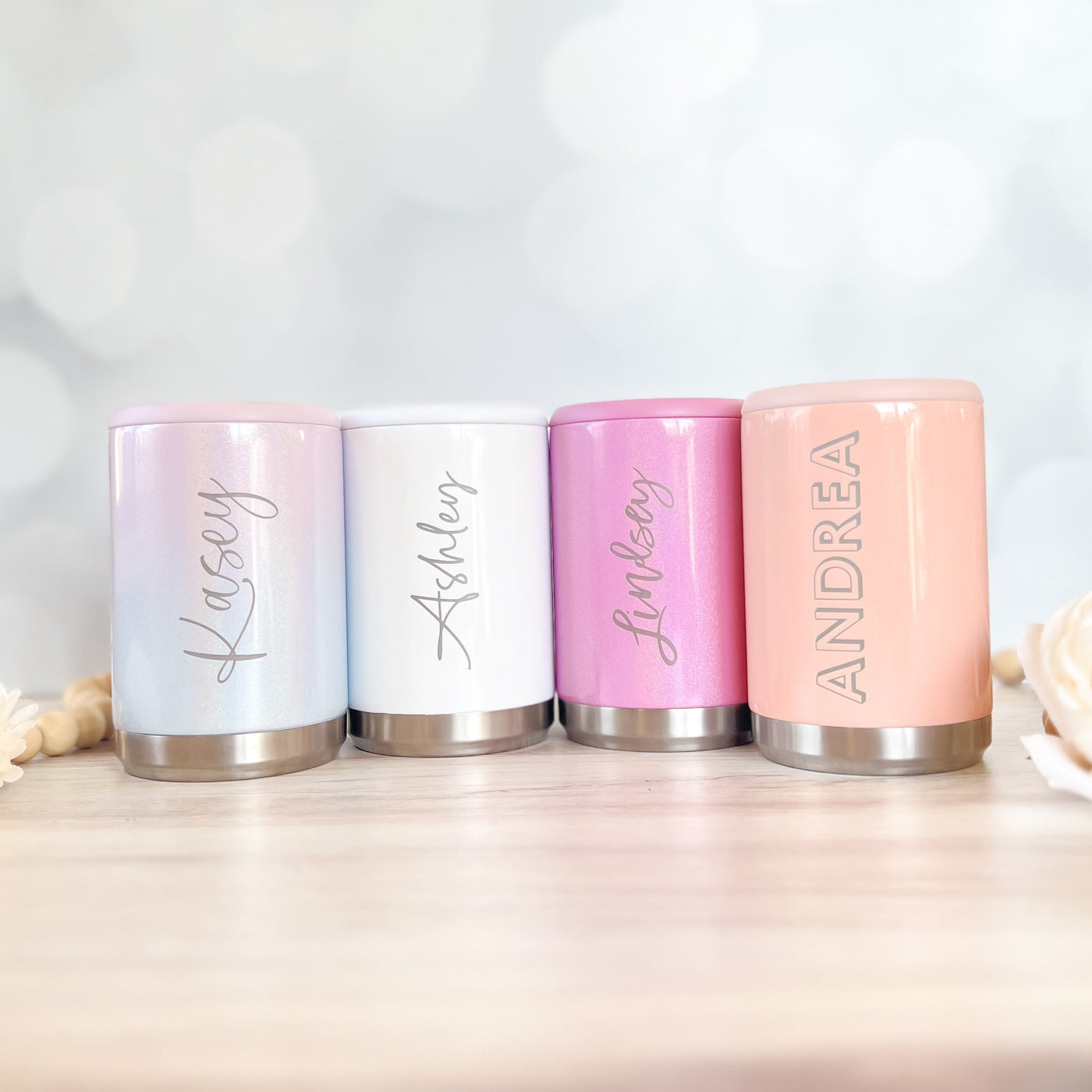 Personalized Can Coolers - Barn Street Designs