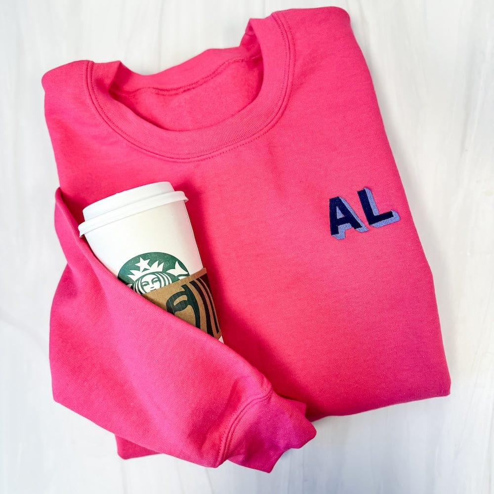 Monogrammed Embroidered Sweatshirt - Sweatshirt - Embroidery