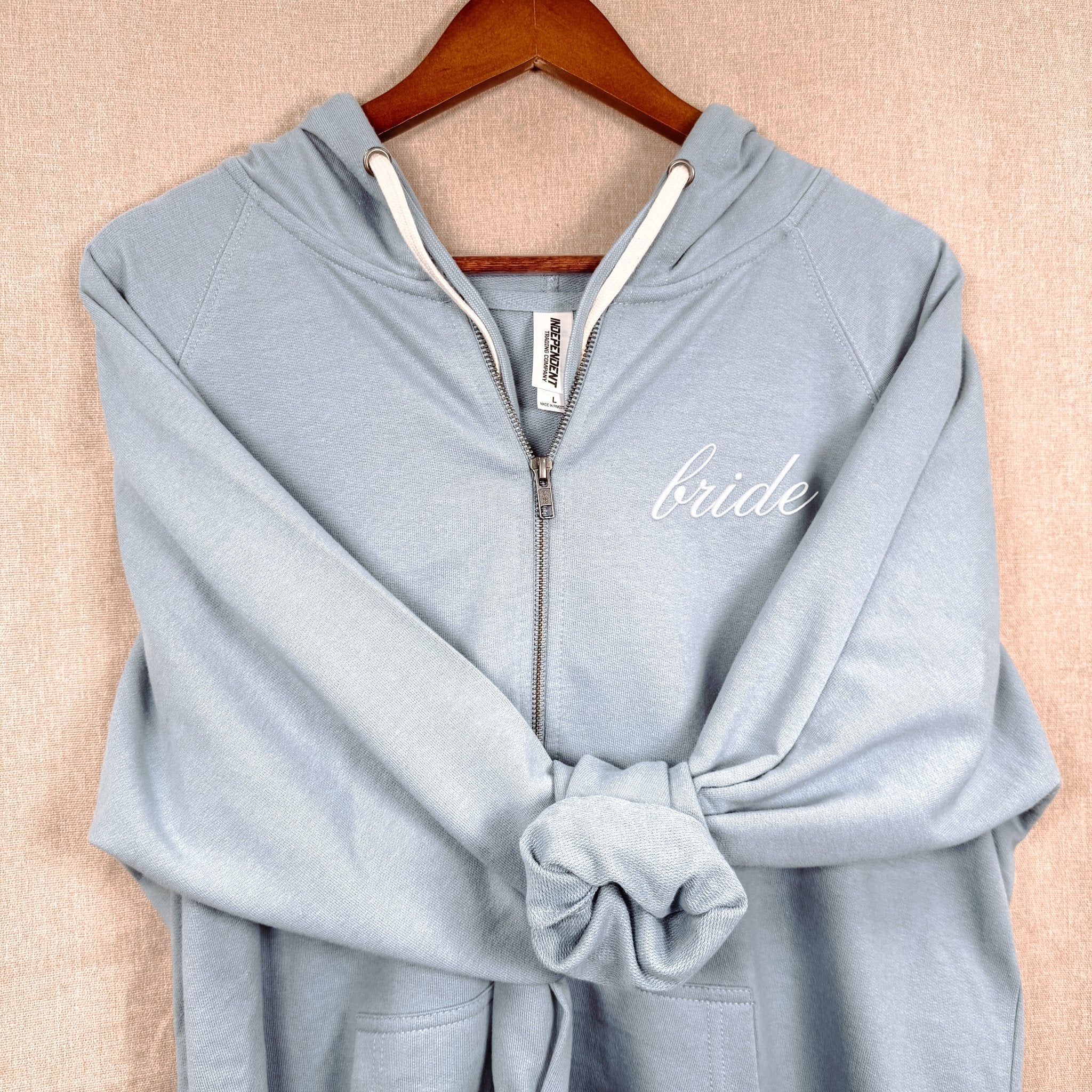 Personalized Embroidered Bridal Party Getting Ready Wear
