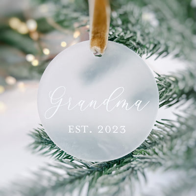 Grandma to Be Ornament