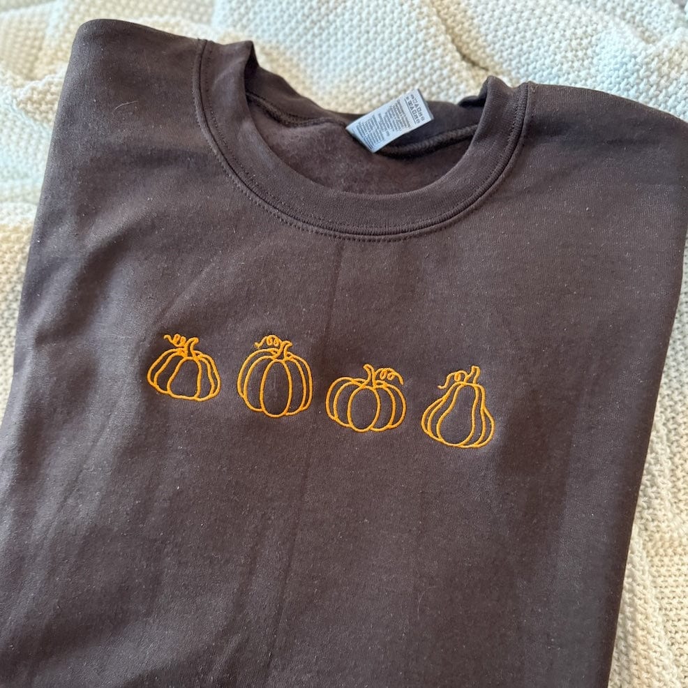 Pumpkin Sweatshirt - Sweatshirt - Embroidery