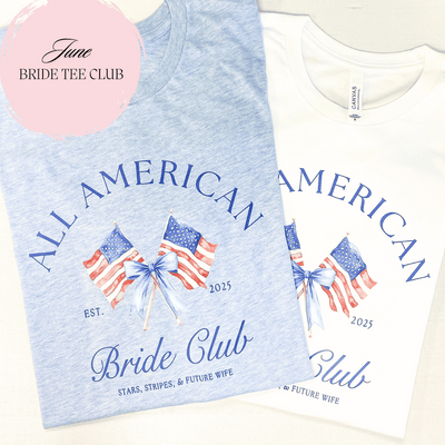 Bride T-Shirt Subscription Box – Monthly Bridal Tees