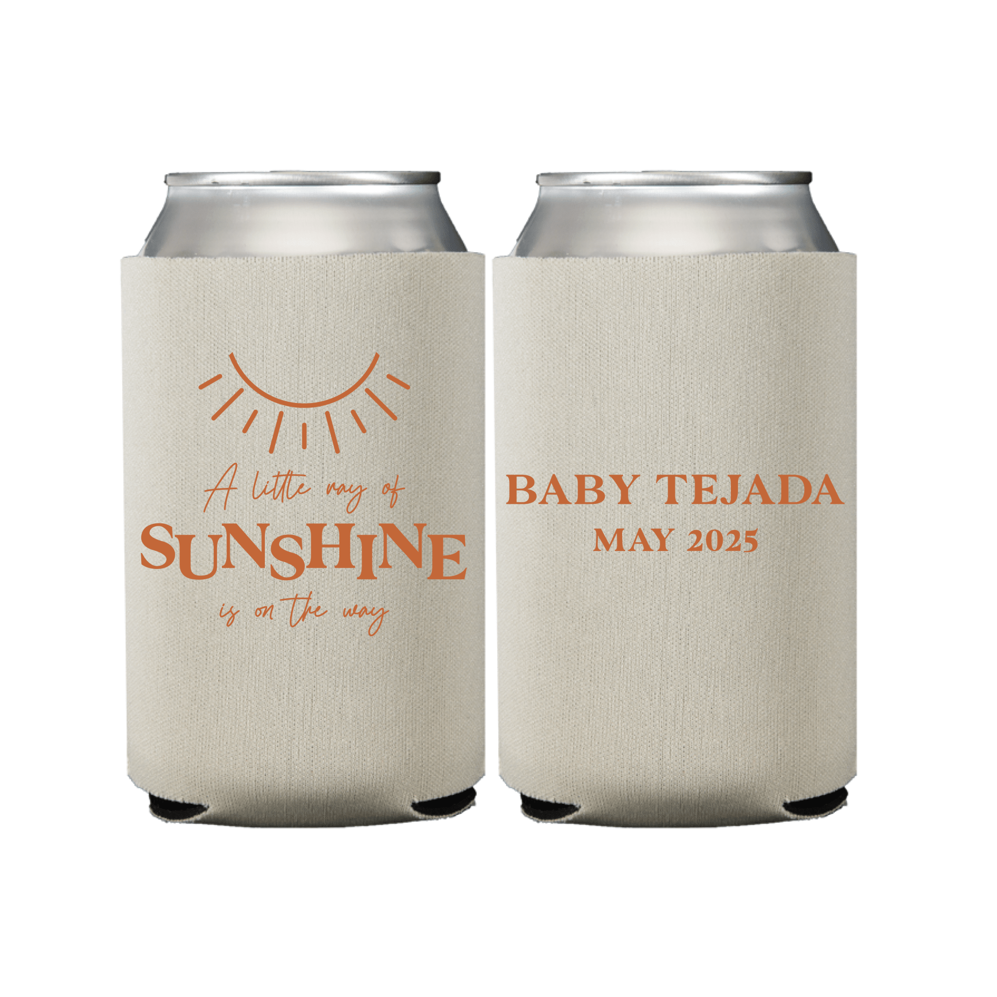 Little Ray of Sunshine Baby Shower Can Cooler - Can Cooler