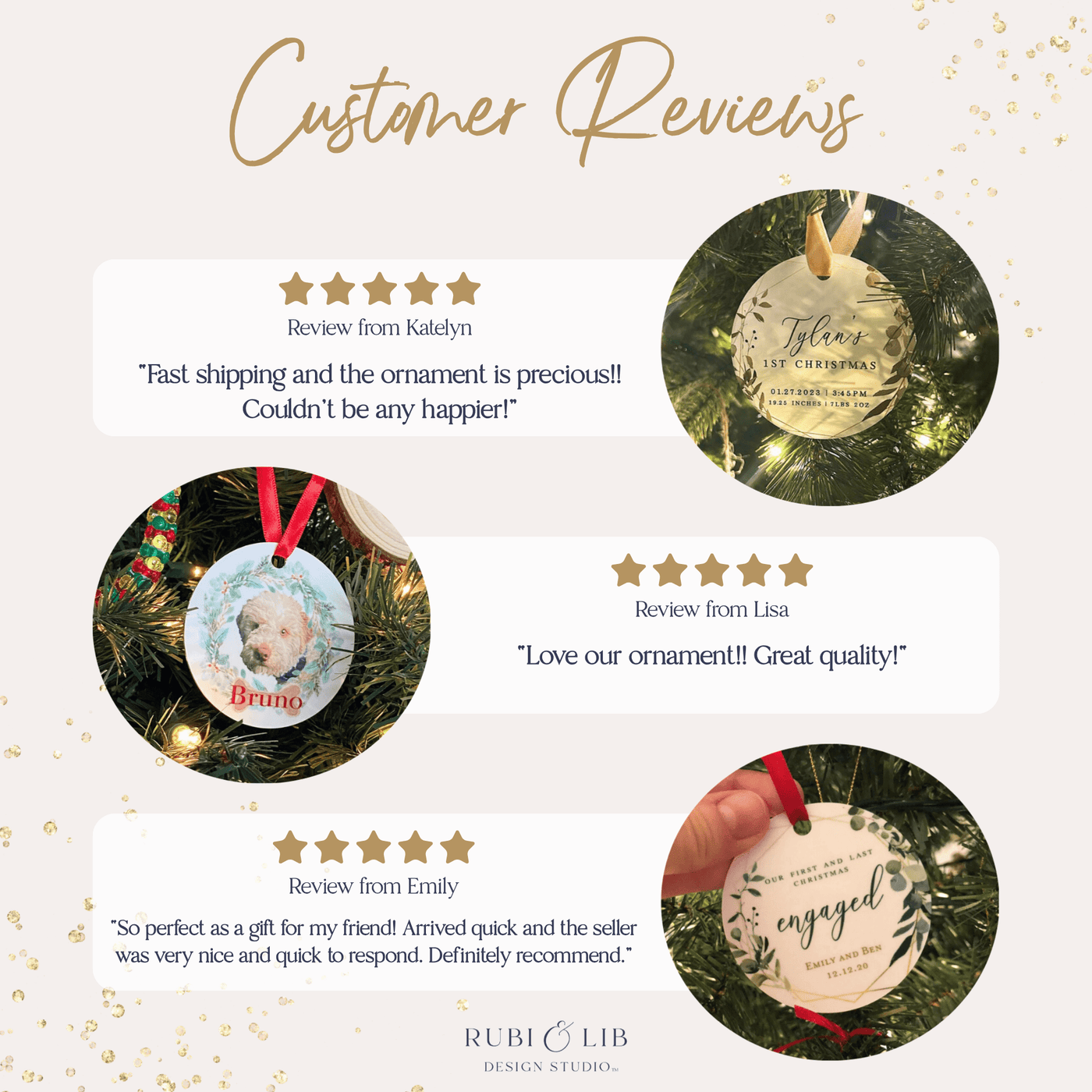 Wedding Party Matron of Honor Ornament