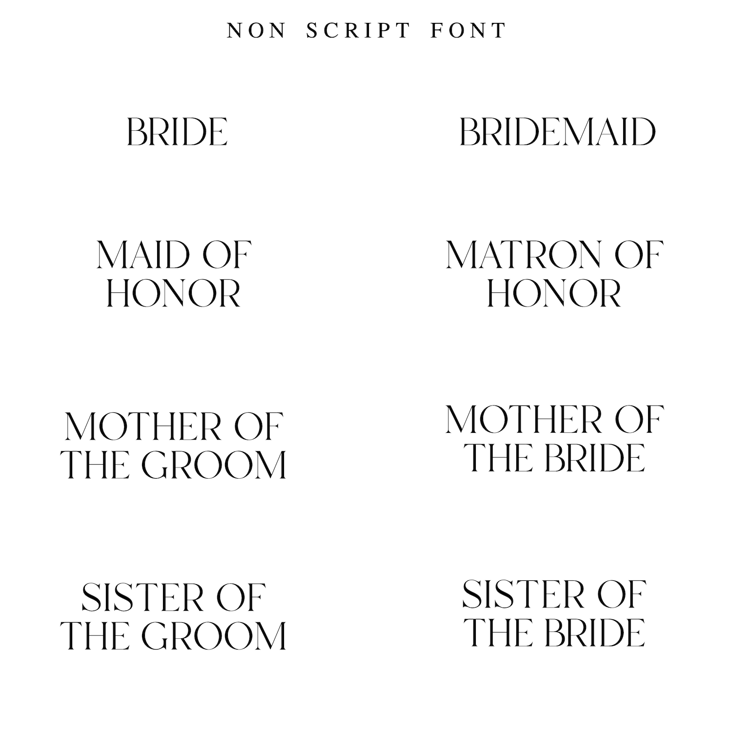 Personalized Embroidered Bridal Party Loungewear - Embroidery - Tshirt