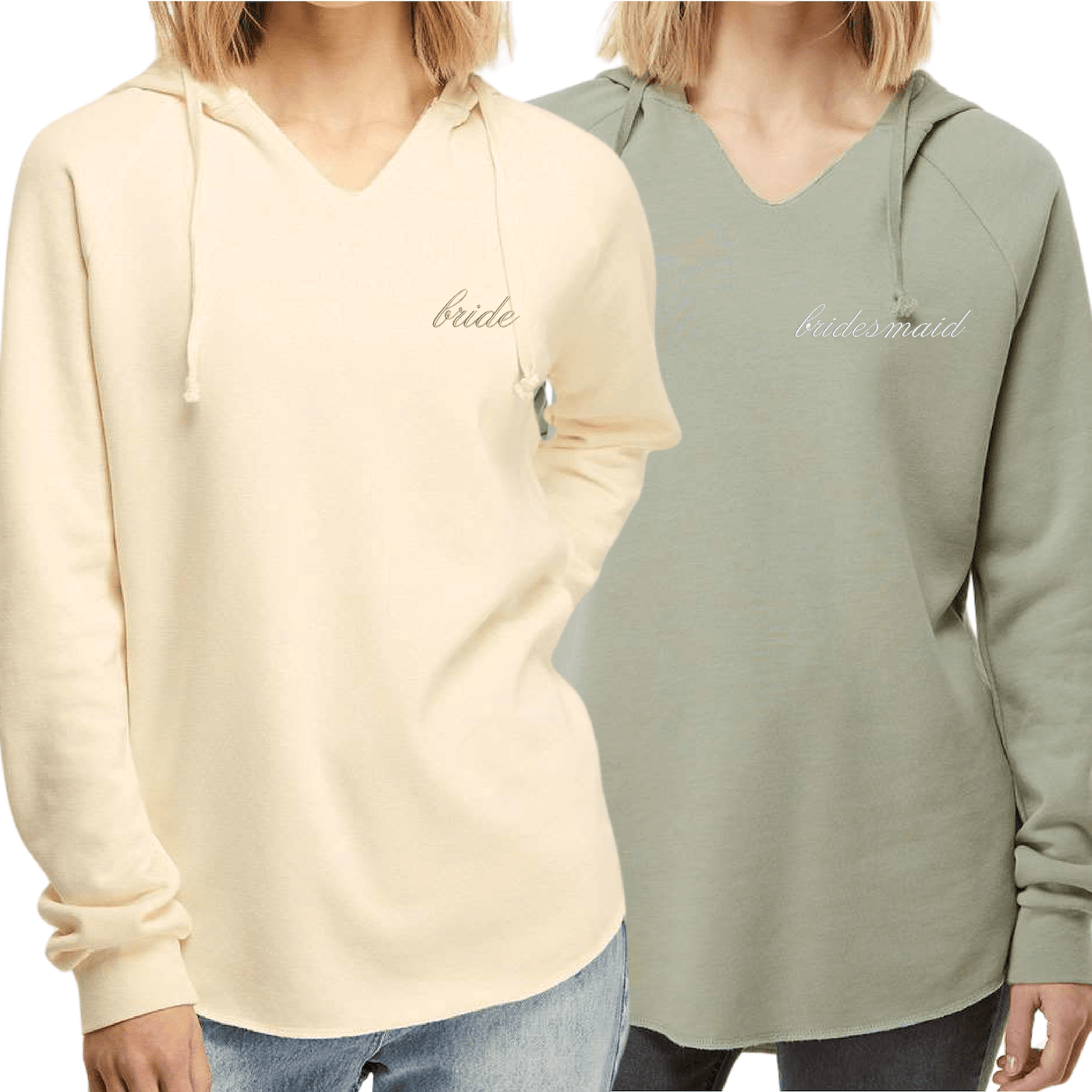 Personalized Embroidered Bridal Party Cozy Wear