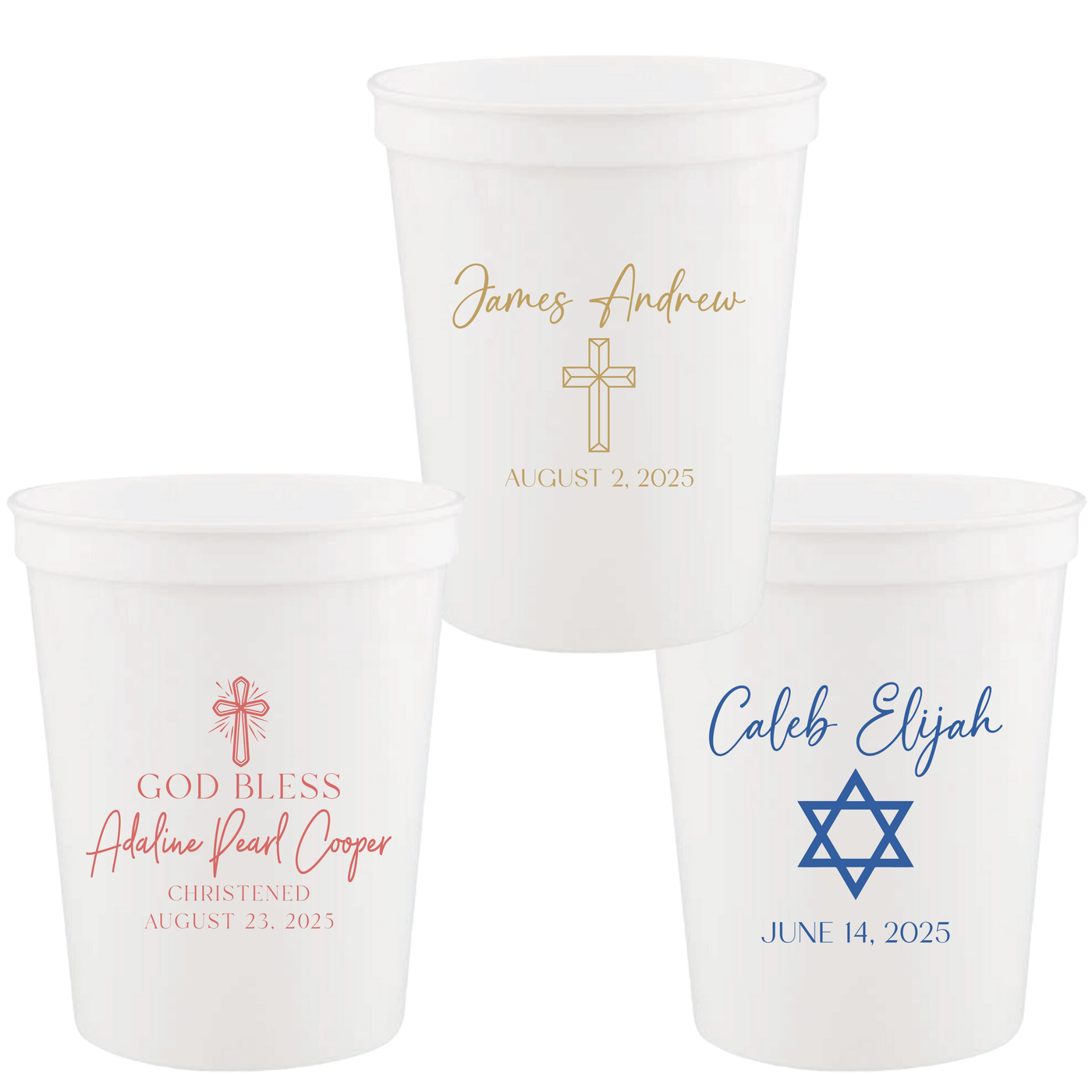 Religious Stadium Cups