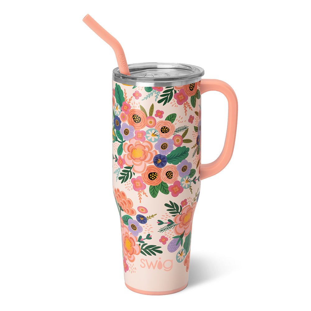 Personalized Swig Mega Mug - Full Bloom - Barn Street Designs