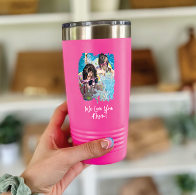 Custom Photo Tumbler - Barn Street Designs